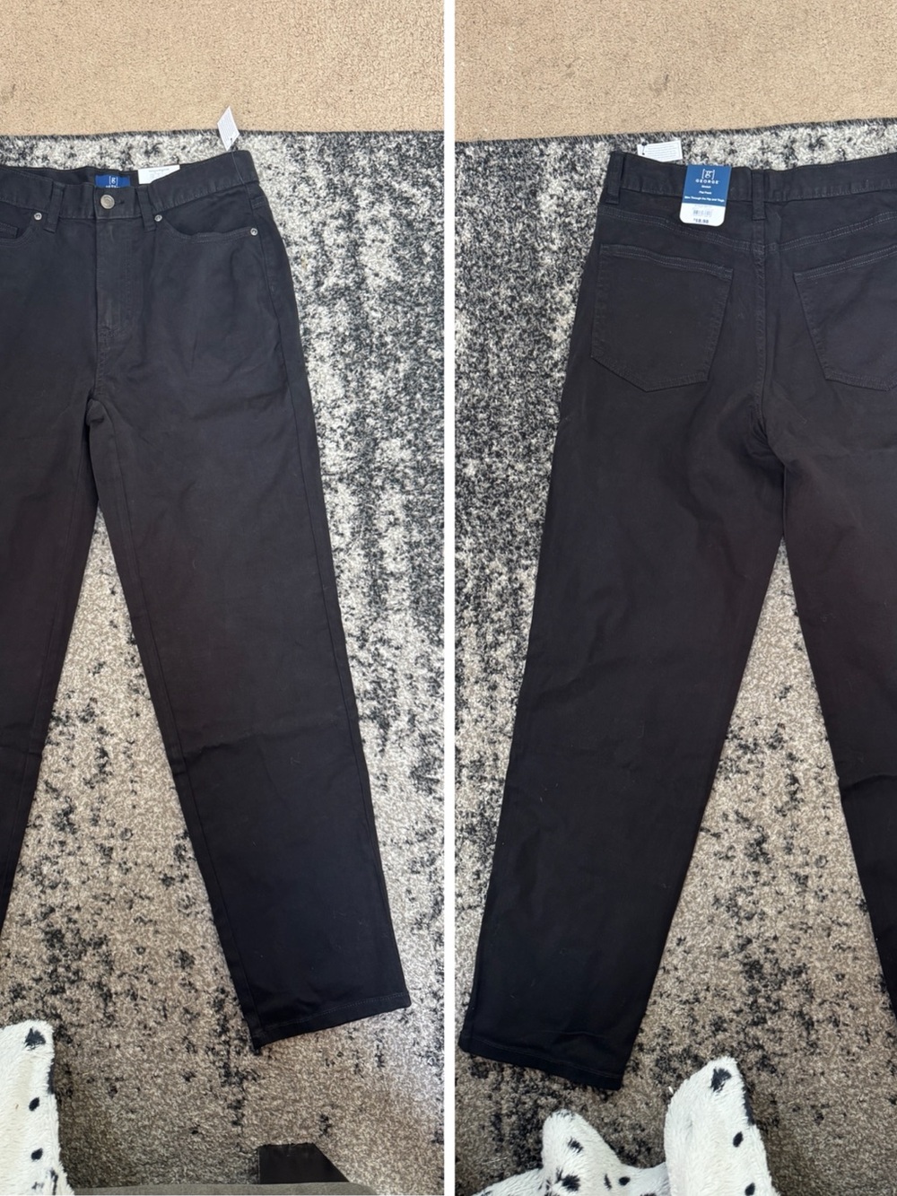 George Black Casual Jeans with Branded Blue Tag
